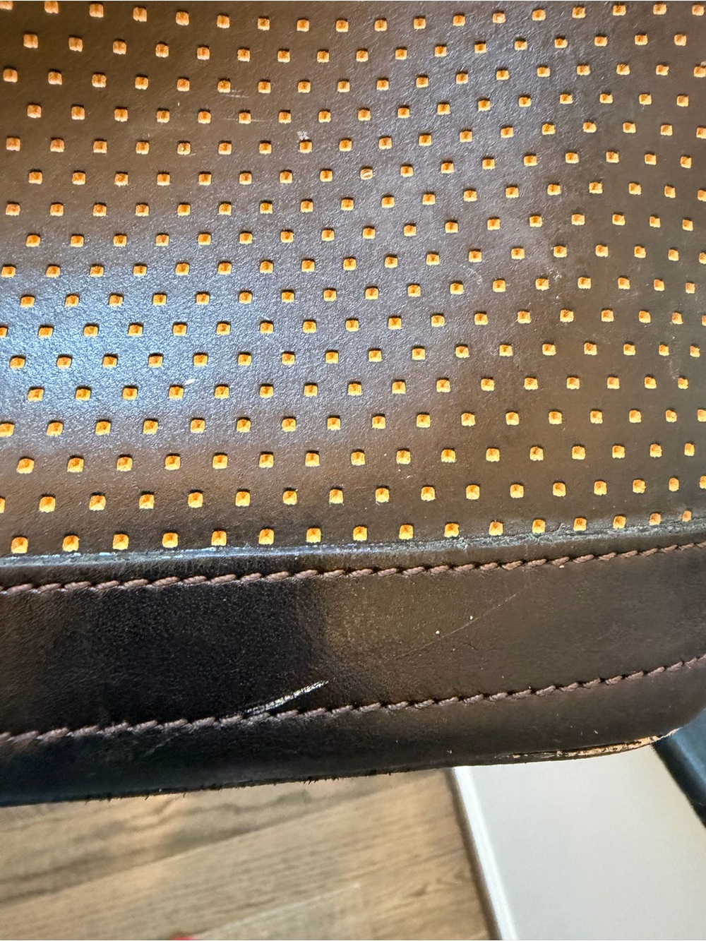 Dooney & Burke Pebbles Shoulder Bag with Brass Detailing - Picture 8 of 9